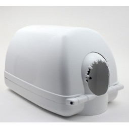 Distributeur d'essuie-mains pour bobine MAXI à dévidage central en plastique blanc