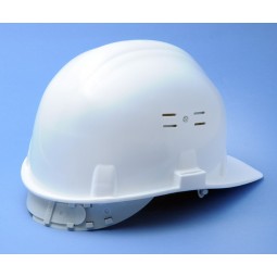 Casque de chantier blanc