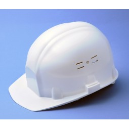 Casque de chantier blanc