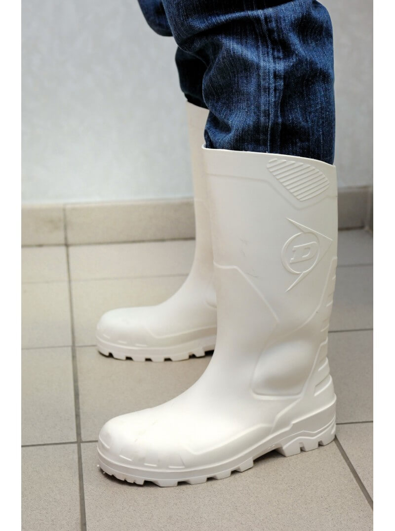 Bottes de sécurité blanches DUNLOP DEVON - T.36 