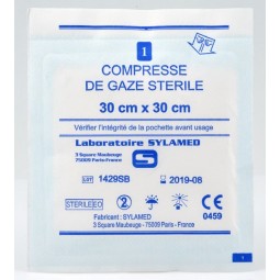 Compresse De Gaze 7.5 x 7.5 cm Stérile sachet de 1