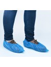 Surchaussures imperméables bleues