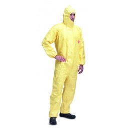 Combinaison Tychem C Standard jaune T XL SANS chaussette