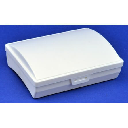 Trousse de secours vide PST taille 5 blanche en plastique Trousse de secours vide PST taille 5 blanche en plastique