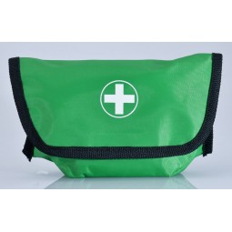 Trousse de secours ECO verte format compact produits inclus