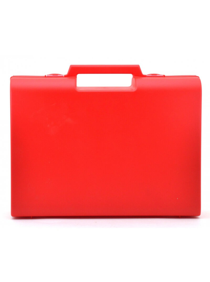 Trousse rouge rigide polypro 32.6x23.6x8.5cm