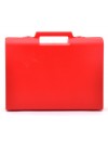 Trousse rouge rigide polypro 32.6x23.6x8.5cm