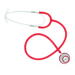 Stéthoscope simple rouge