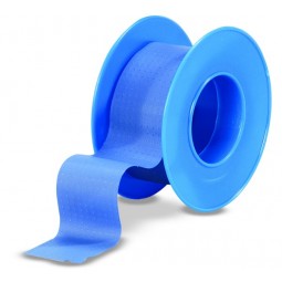 Sparadrap plastique bleu 5mx2cm