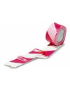 Ruban signalisation rouge & blanc 100m 