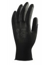 Gants de protection et de manipulation noirs - T.10