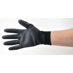 Gants de protection et de manipulation noirs - T.10