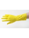 Gants ménage latex jaune T.L (8/9) 