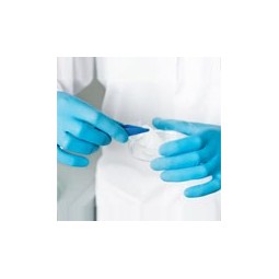 Gants stériles en nitrile bleu PEHA SOFT HARTMANN T.S 6/7 non poudrés (prorisk)