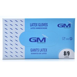 Gants latex micro poudrés T.L (8/9)