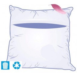 Taie d'oreiller Jetable avec rabat PRESTIGE - 60x60cm