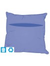 Taie d'oreiller bleue avec rabat CONFORT - 60x60cm
