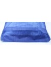 Taie d'oreiller bleue avec rabat CONFORT - 60x60cm