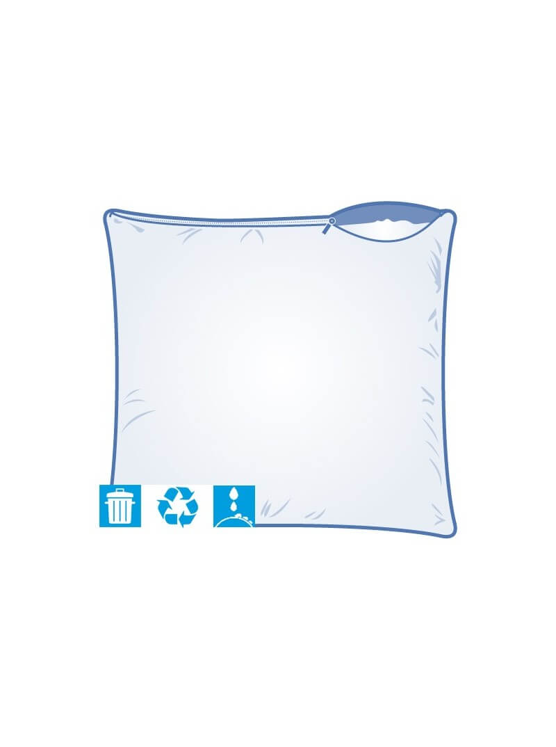 Rénove Oreiller Imperméable blanc CONFORT - 60x60cm