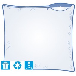 Rénove Oreiller Imperméable blanc CONFORT - 60x60cm