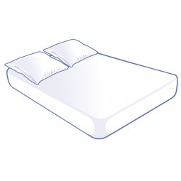 Kit Alèse Housse et 2 Taies Jetables CONFORT - 140x190cm