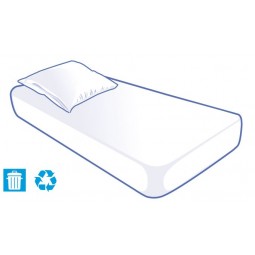 Kit Alèse Housse et 1 Taie Jetables CONFORT - 90x190cm