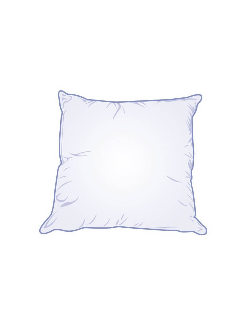 Oreiller 55x55cm 500gr blanc