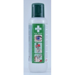 Flacon douche oculaire 500 ml Cederroth avec support mural 