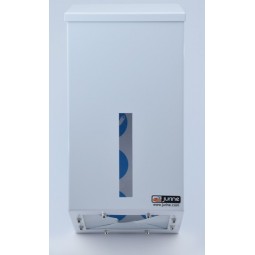 Distributeur articles usage unique laqué blanc moyenne capacité (150 charlottes)