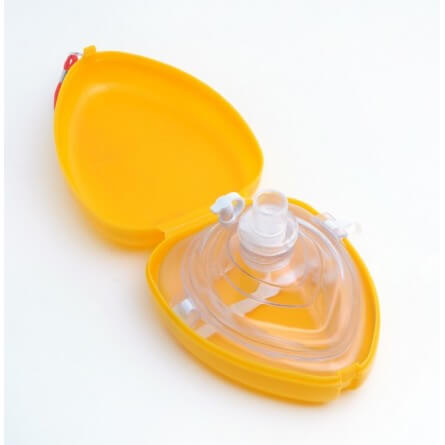 Masque de réanimation de poche orange Masque de réanimation de poche orange