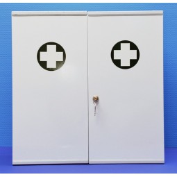 Armoire infirmerie métal 2 portes vide