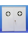 Armoire infirmerie métal 2 portes vide