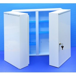 Armoire infirmerie métal 2 portes vide