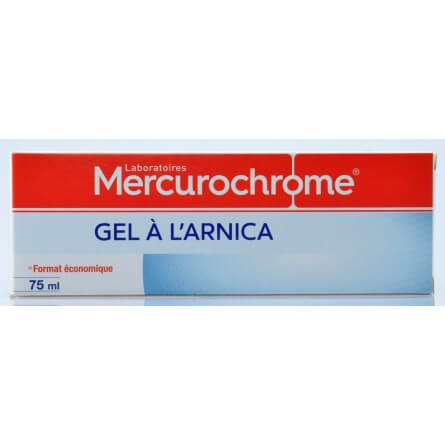 Gel à l'arnica pour les bleus Mercurochrome Gel à l'arnica pour les bleus Mercurochrome