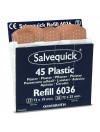 Recharge anti-vol de 45 pansements plastique Salvequick Cederroth