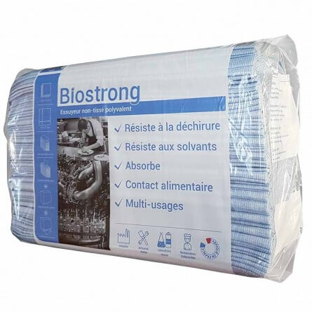 Torchons jetables absorbants non tissé bleu Torchons jetables absorbants non tissé bleu