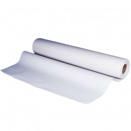 Drap d'examen double épaisseur lisse blanc 60x35cm