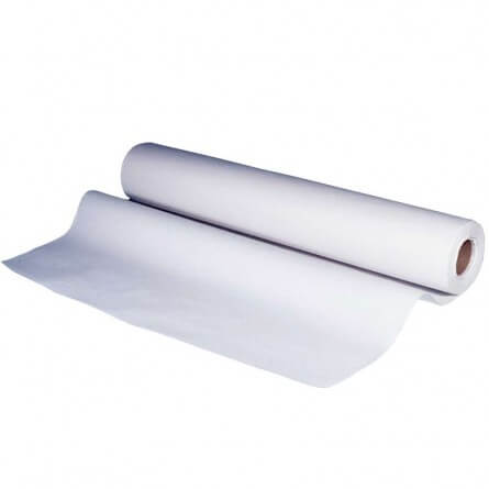 Drap d'examen lisse blanc 60x35cm