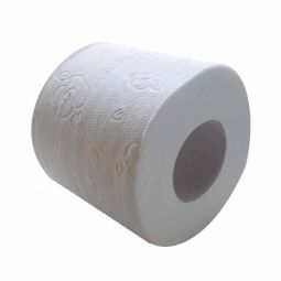 Distributeur rouleau papier toilette domestique 200 formats blanc