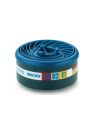 Sachet de 2 cartouches anti-gaz A2B2E1 Easy Lock pour masque respiratoire Moldex
