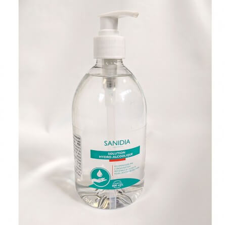 Lotion hydroalcoolique mains SANIDIA 500mL