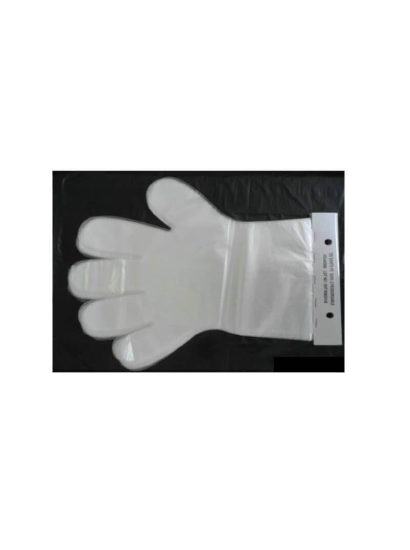 Gants Polyéthylène Transparent sur Cartonnette XL Gants Polyéthylène Transparent sur Cartonnette XL