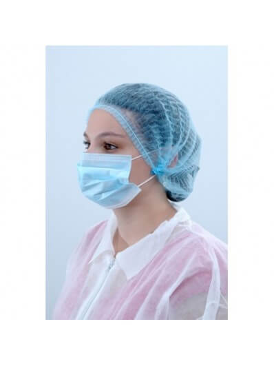 Filets à Cheveux Jetables Non Tissés - Lot De Casquettes/couvre-chefs - Pour Cuisine, Mariage, Travail