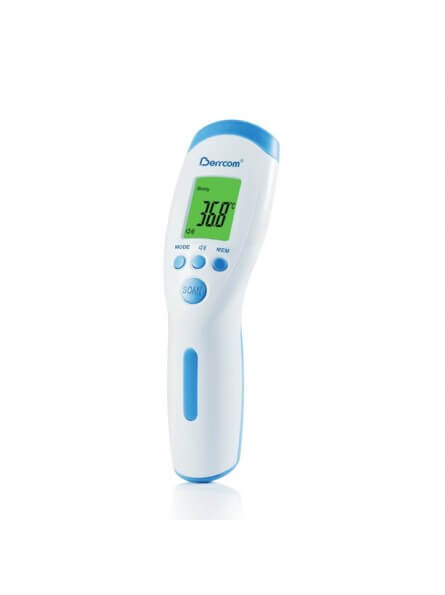 Thermomètre infrarouge et frontal pour les tests covid-19