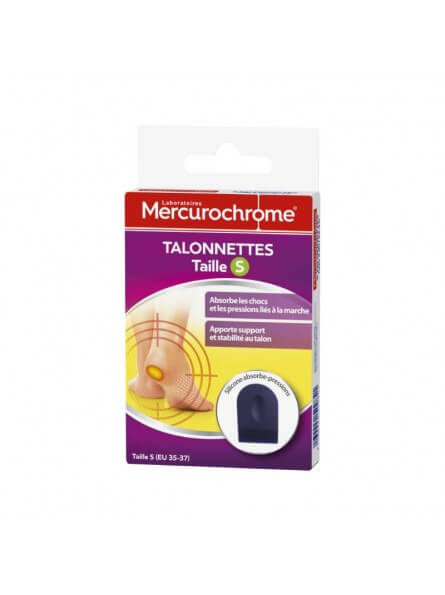 Boite de deux talonnettes Mercurochrome