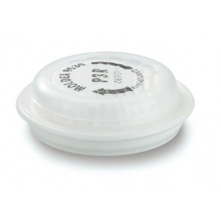 Sachet de 2 filtres à particules P3 Easy lock pour masque respiratoire Moldex Sachet de 2 filtres à particules P3 Easy lock pour masque respiratoire Moldex