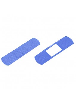 Pansement plastique bleu détectable 7.2x1.9cm