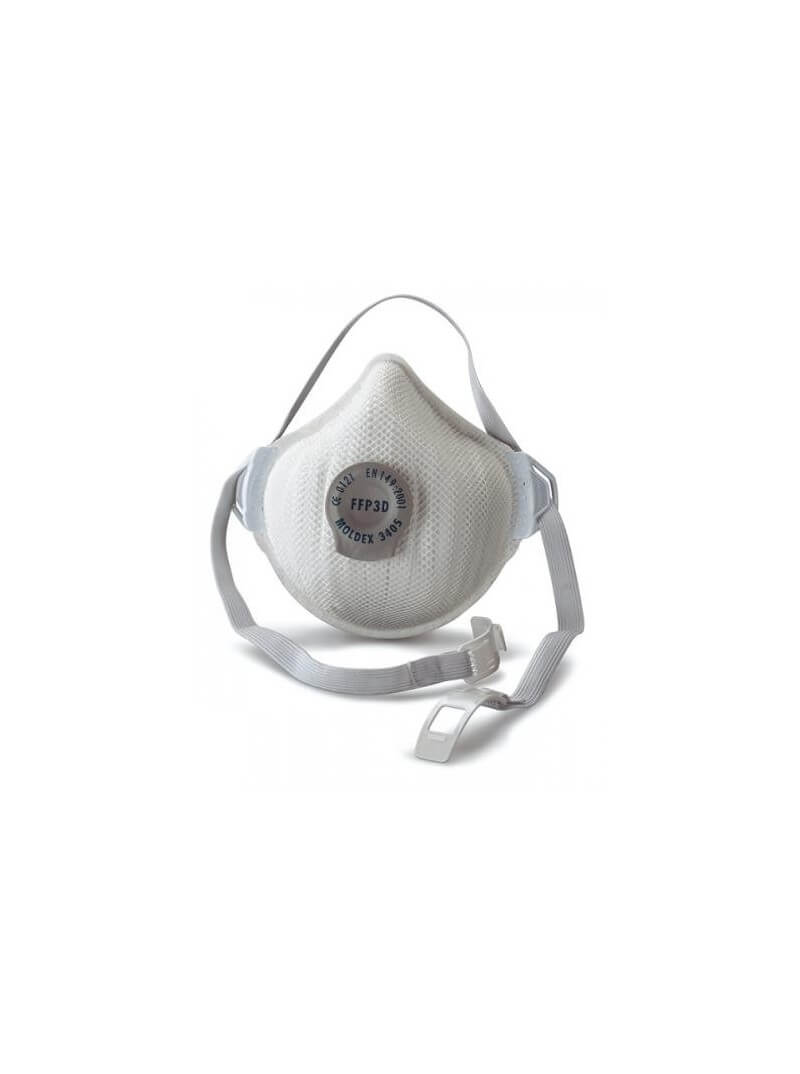 Masque de protection FFP3 coque avec soupape conditions extrêmes MOLDEX