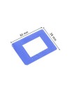 Pansement plastique 6x3.8cm bleu détectable Coluxia