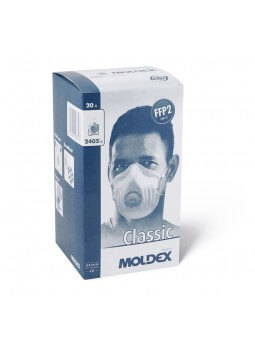 Masque de protection FFP2 coque avec soupape MOLDEX